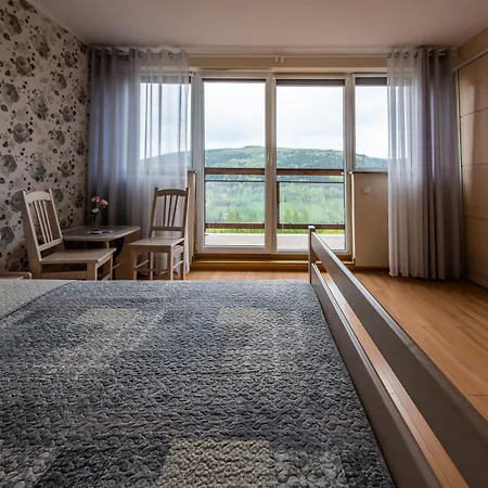 Z Gwarantowanym Widokiem Na Góry Aleksander Panorama Quarto em Acomodações Particulares Świeradów-Zdrój
